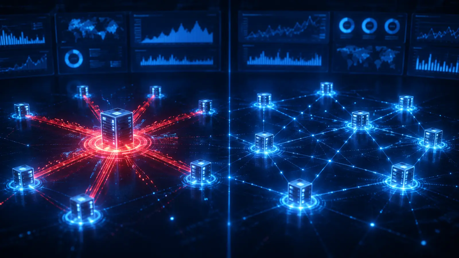 Centralização versus lógica distribuída na continuidade operacional