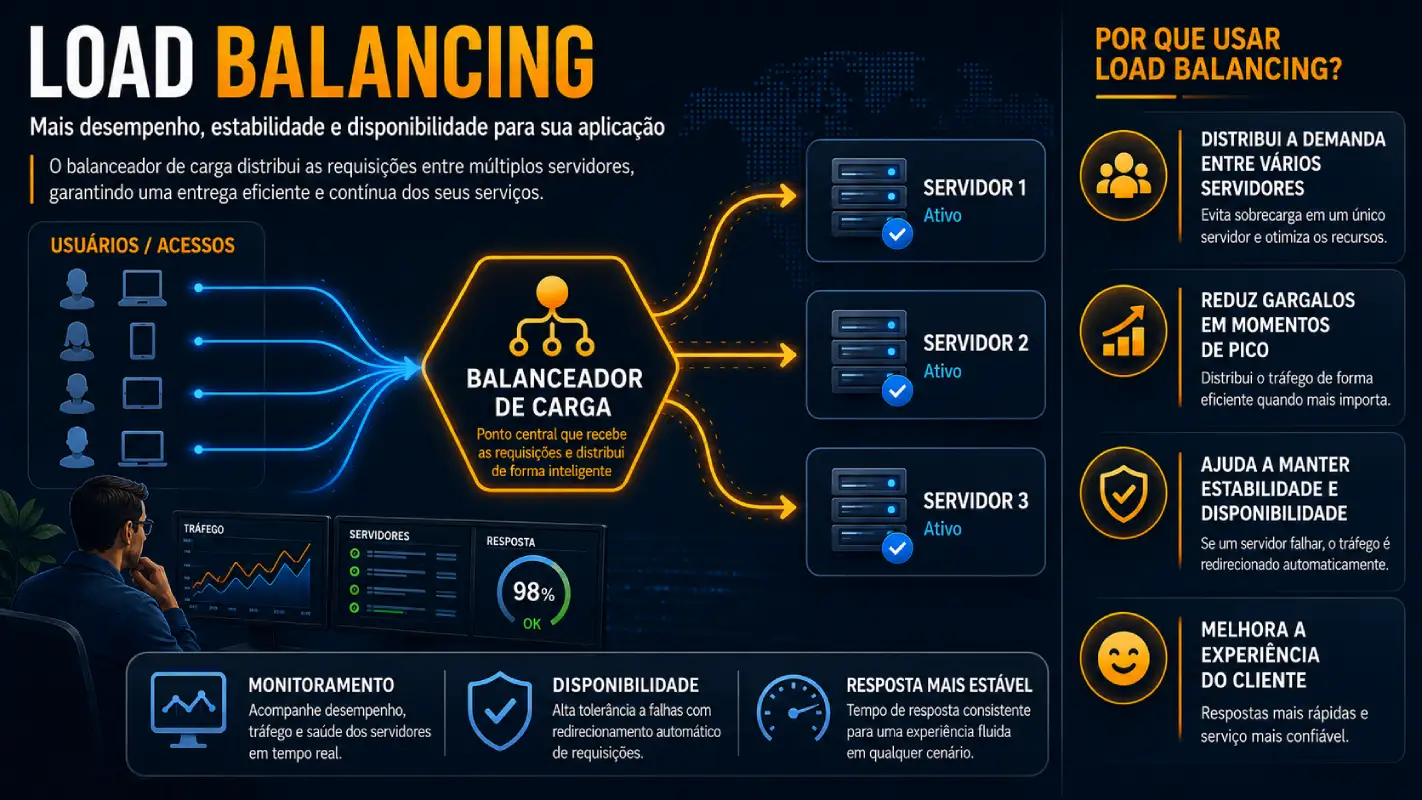 O que é balanceamento de carga em linguagem operacional O que é balanceamento de carga em linguagem operacional