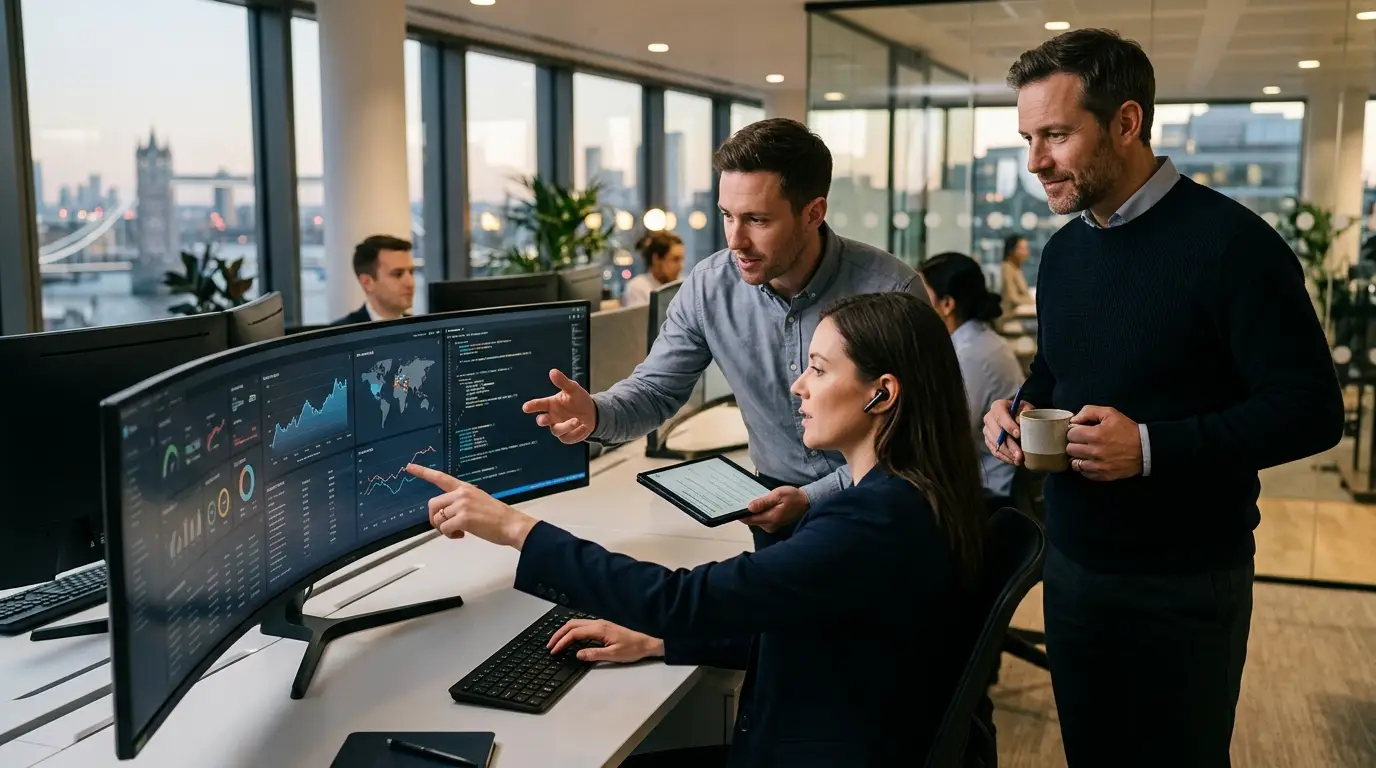Equipe em Ambiente de Controle Digital