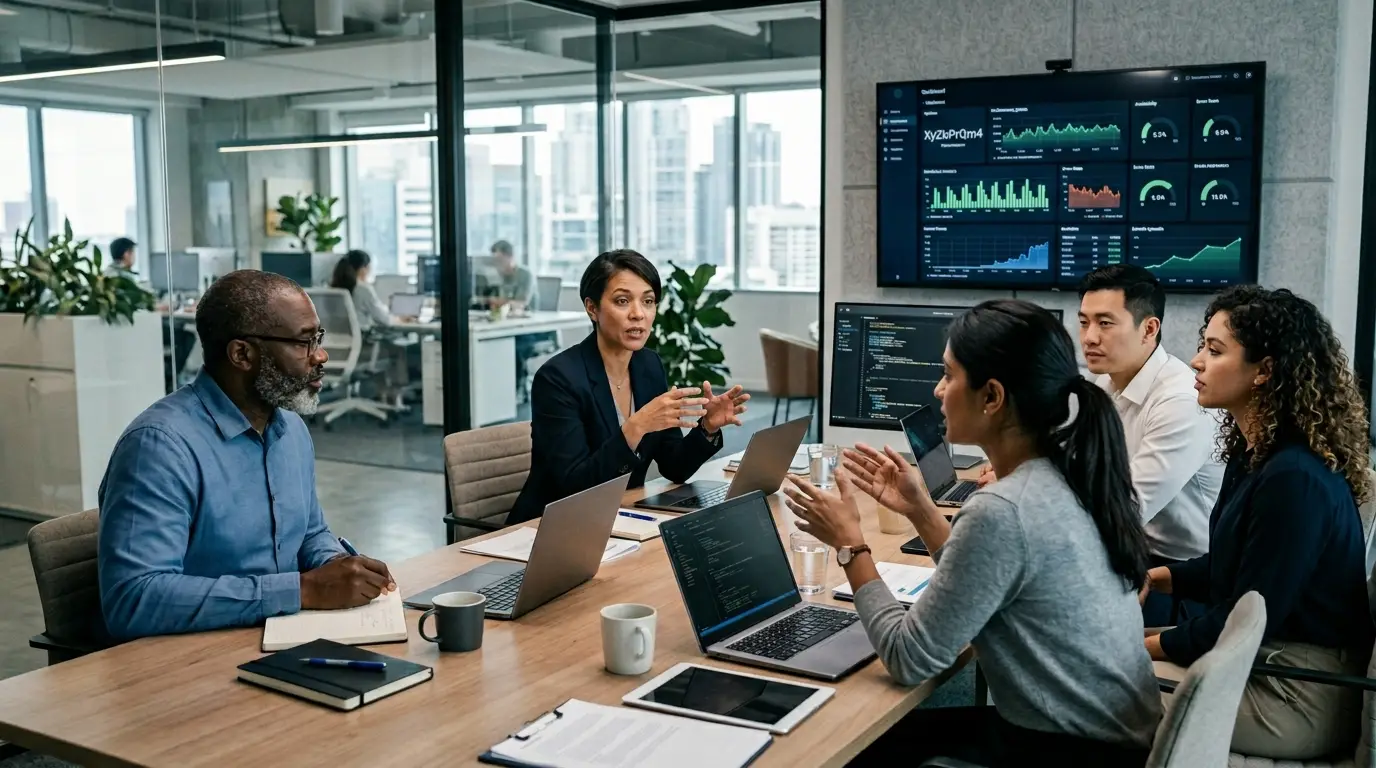 Monitoramento de infraestrutura em rede corporativa digital